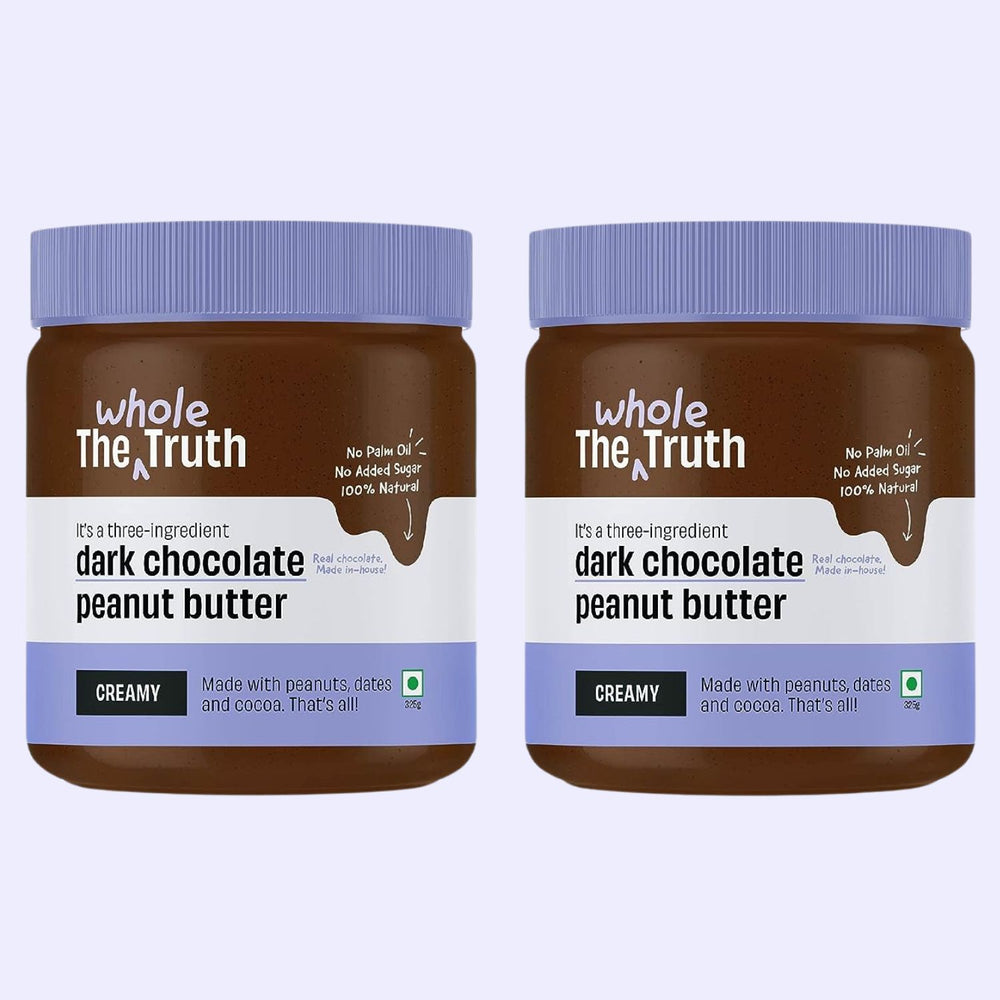 Dark Chocolate Peanut Butter | Crunchy | No Added Sugar | No Artificial Sweeteners | Vegan | Gluten Free | No Preservatives | 100% Natural