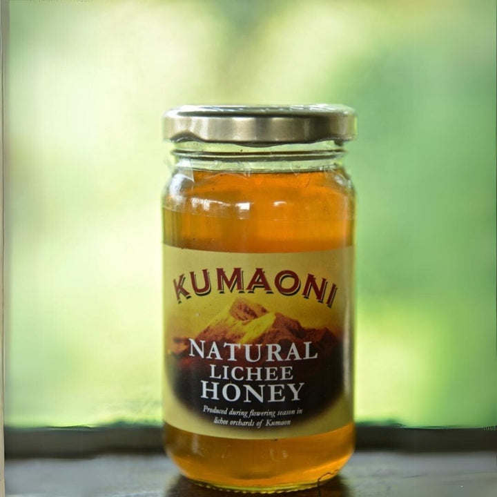 Lychee Flavour Honey | Natural Sweetener | Cruelty Free | Organic | 250 ML Bottle 