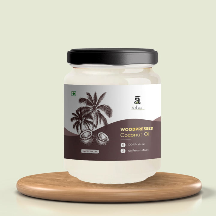 Woodpressed Coconut Oil  | 100% Natural | Nature’s Elixir  | 500 ML