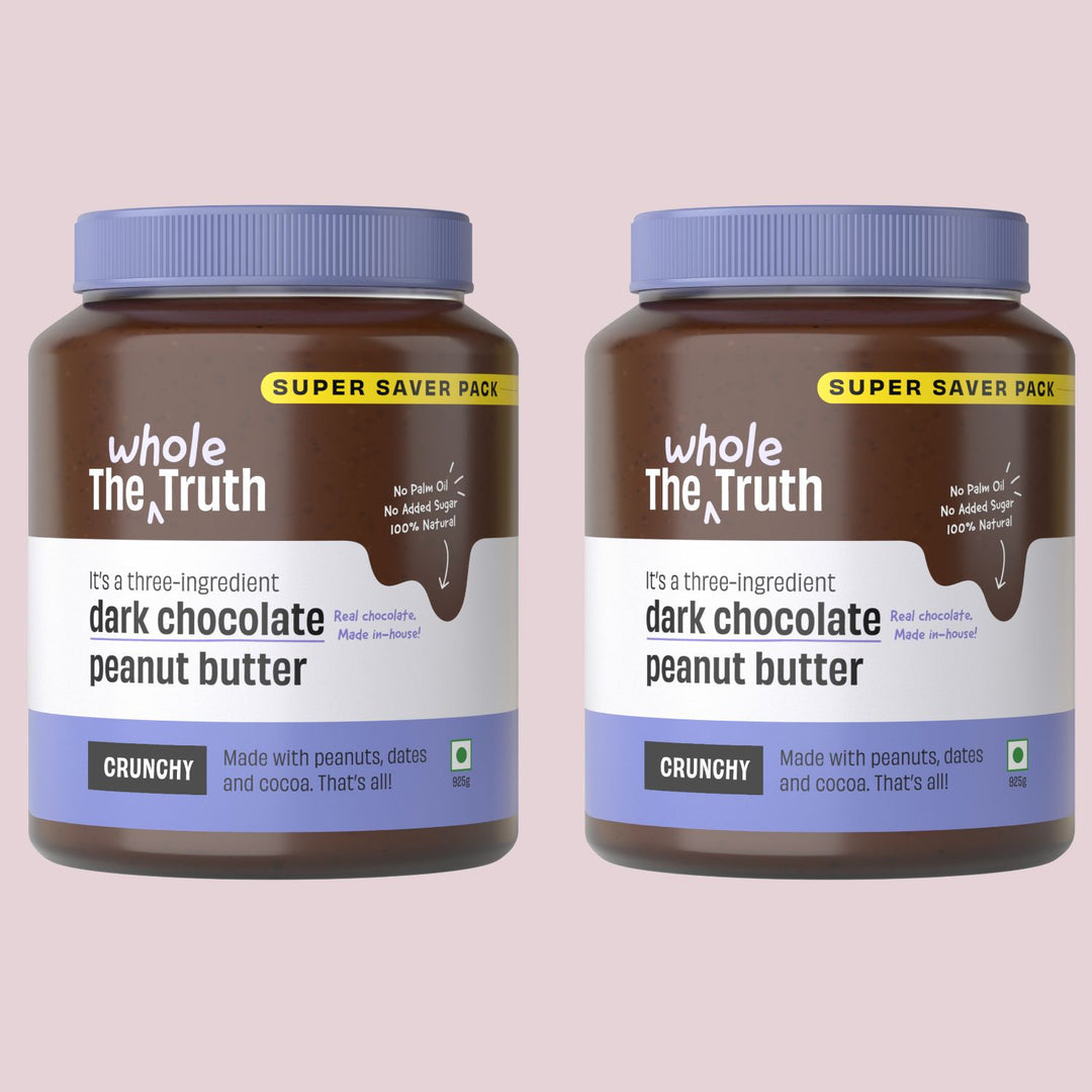 Dark Chocolate Peanut Butter | Crunchy | No Added Sugar | No Artificial Sweeteners | Vegan | Gluten Free | No Preservatives | 100% Natural