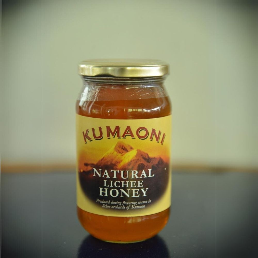 Lychee Flavour Honey | Natural Sweetener | Cruelty Free | Organic | 250 ML Bottle 