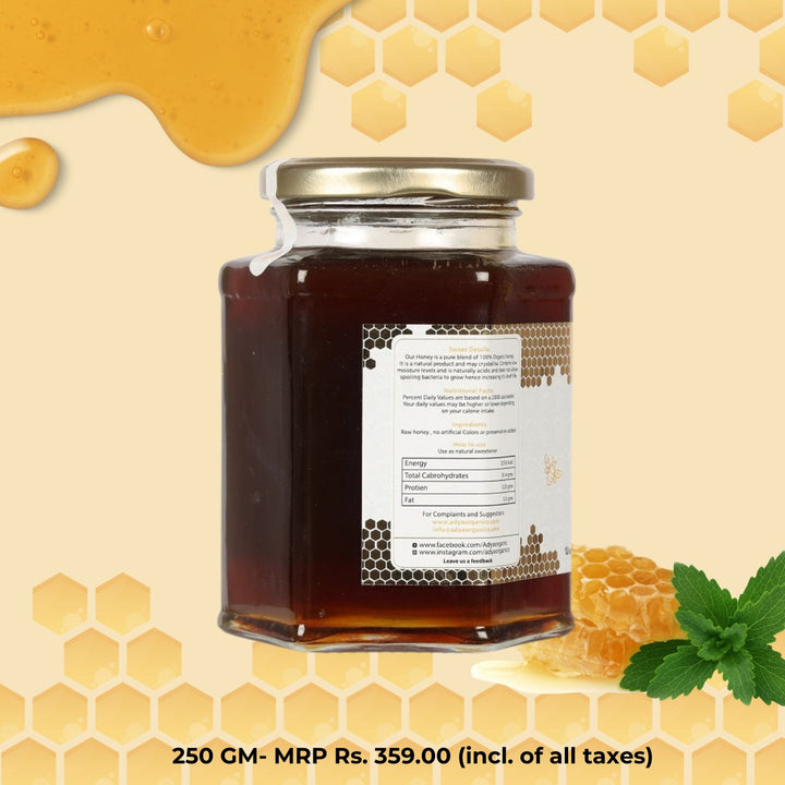 Multi Flora Raw Honey | 100% Pure | Raw & Unprocessed | Preservatives-Free