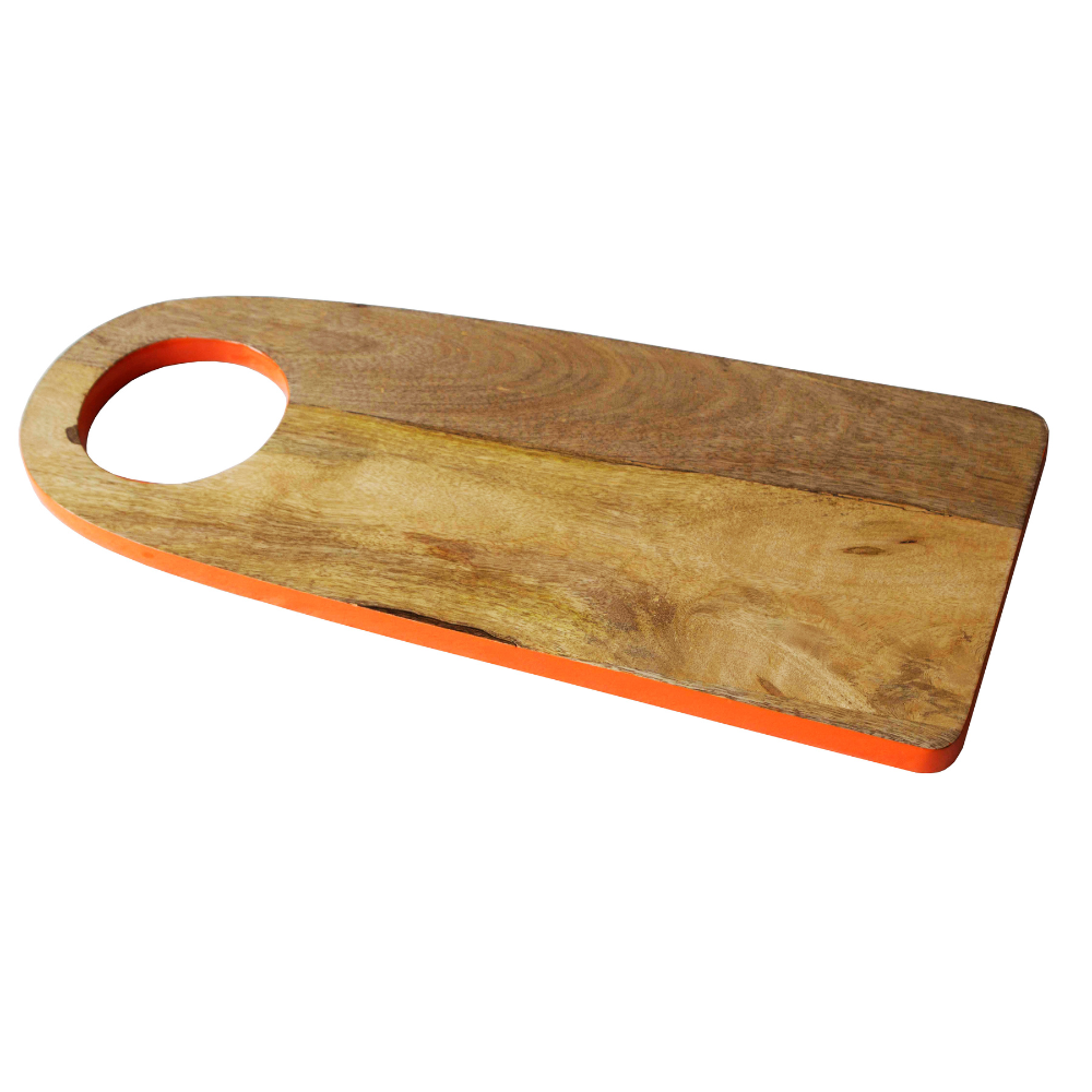 Wooden Cheese Board | Hand-Crafted Kitchen Tool | Multi-Purpose | 18"