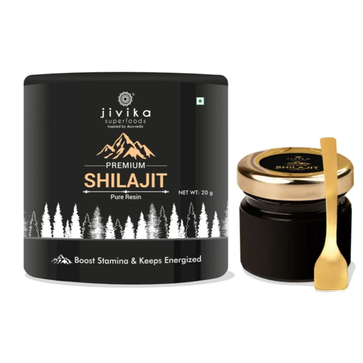 Premium Shilajit | Ayurvedic | Energy Boost | Superfood | 80+ Mineral Rich | Box of 20 GM