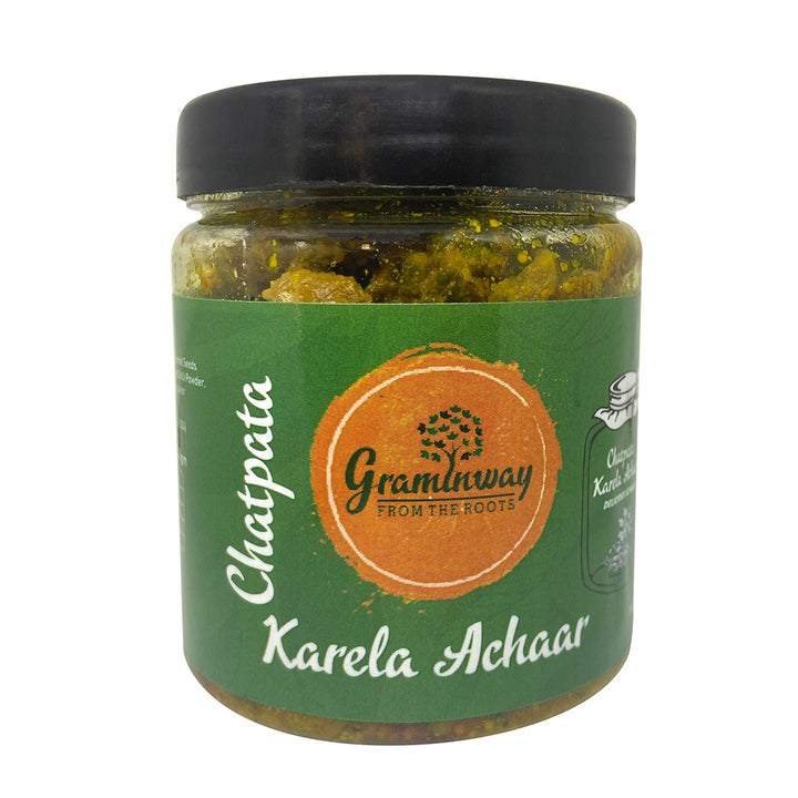 Chatpata Karela Achar | Savoury Tangy And Healthful | Bottle of 200 GM