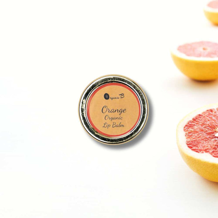 Orange Lip Balm | Infusion of Natural Ingredients | Antioxidants  | 8 GM