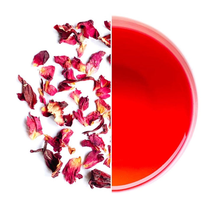 Red Piroska Floral Hibiscus Ice Tea | Natural | Caffeine Free | 20 Tea Bags