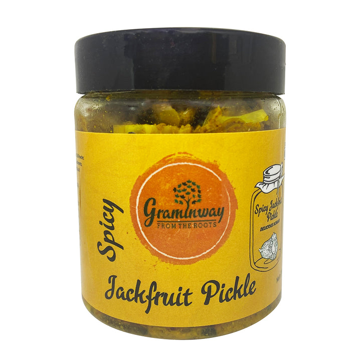 Spicy Jackfruit Pickle | Piquant and Confluent of Flavours | Bottle of 200 GM