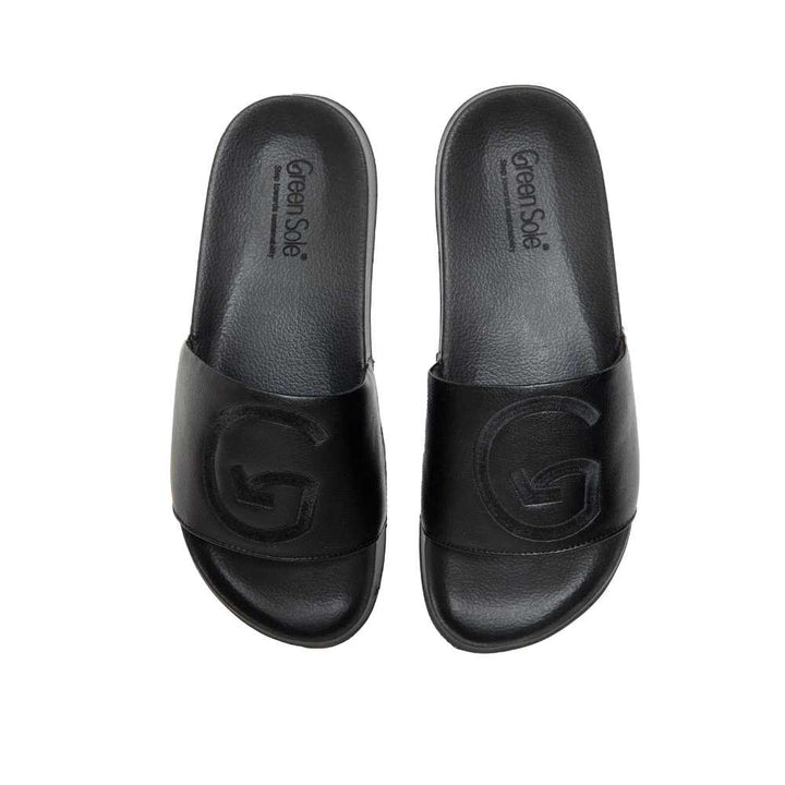 Pool Side Flip Flops | Carbon Strike | Sleek Design | Comfortable | Black