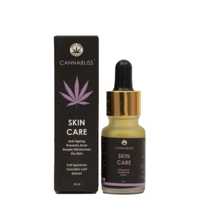 Cannabliss Skin Care Oil | Moisturises Dry Skin | Reduces Skin Rash | Natural | 10 ML