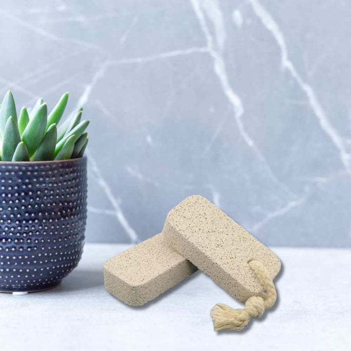 Rectangular Shaped Natural Pumice Stone | Pack Of 2