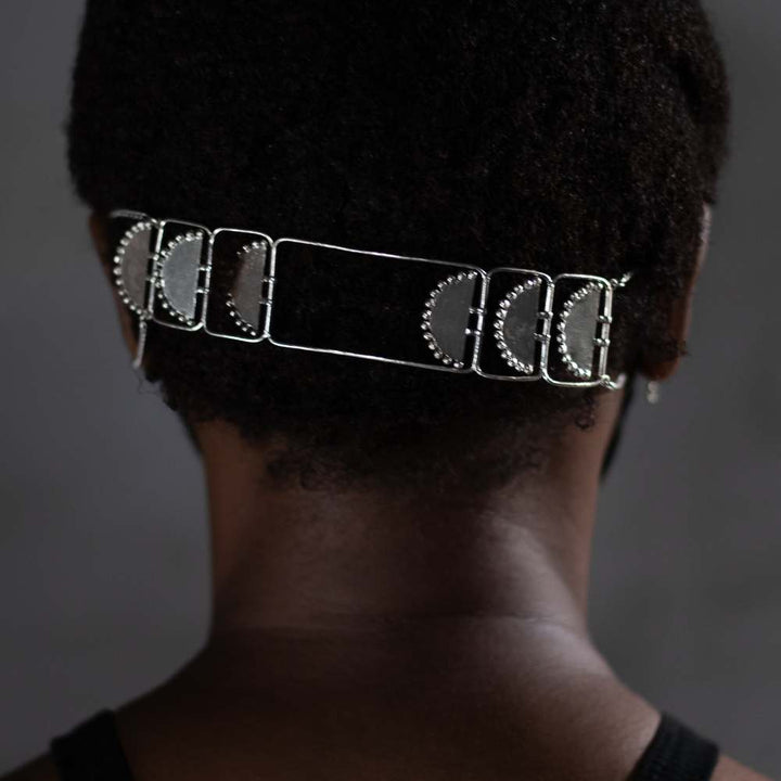 Choker | Hand-Crafted Silver | Tribal Piercing Inspired Design | Contemporary | Subtly Modern