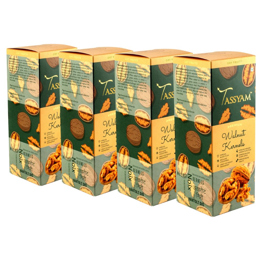 Premium Walnuts | Akhrot | Nutritious Superfood | Healthy Dry Fruits | 200 GM