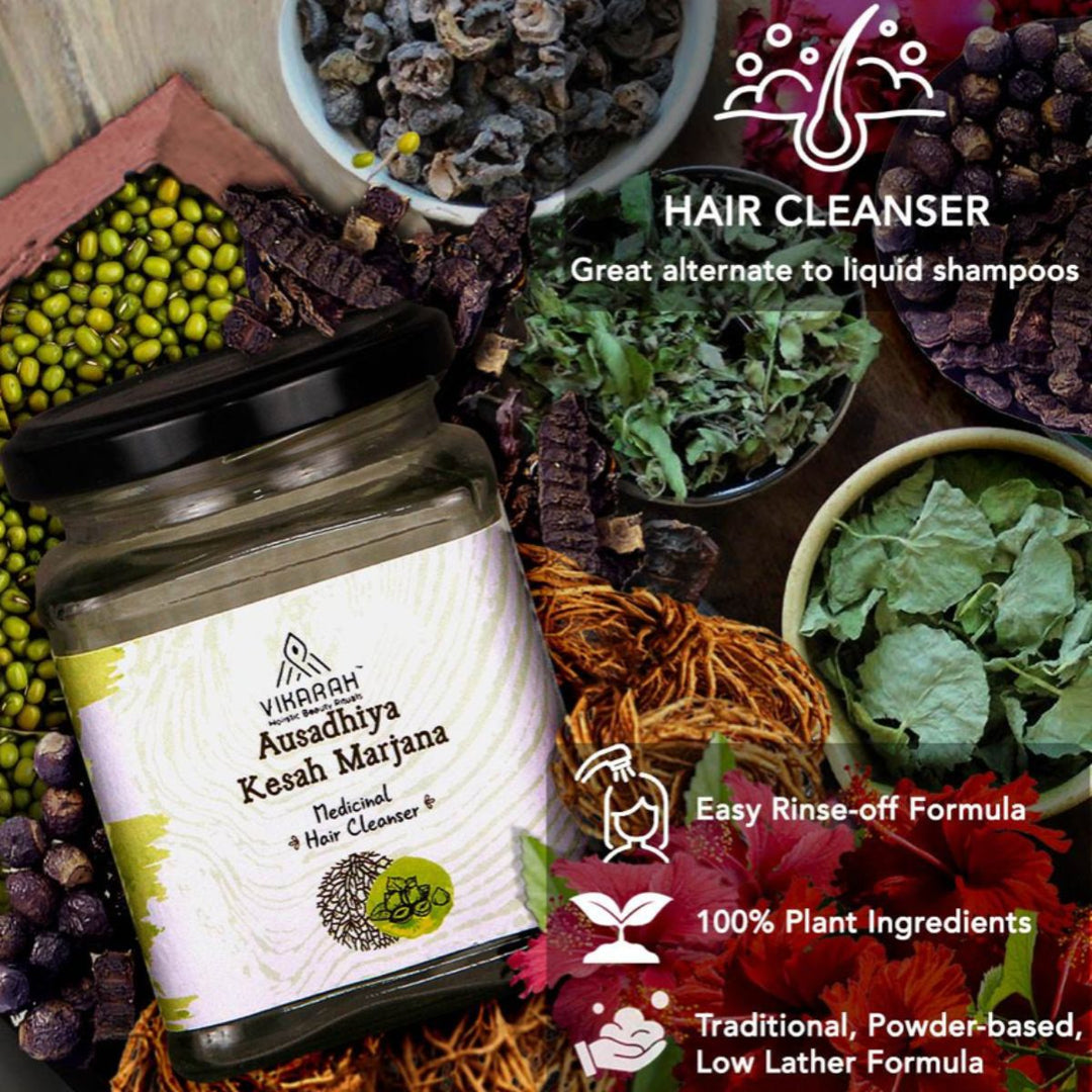 Hair Cleanser/Shampoo | For A Complete Hair Care | Vegan and Ayush Based | Sustainable Alternative to Liquid Shampoos