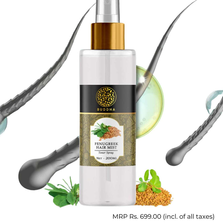 Fenugreek Hair Vitalizer Spray Mist | Hair Thinning & Premature Greying 