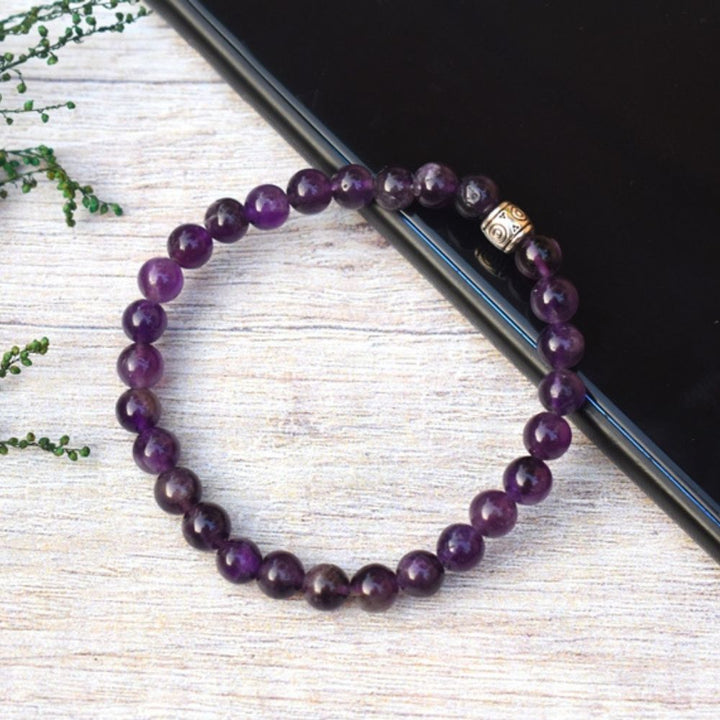 Amethyst Bracelets | Semi-Precious Stone | Brings Good fortune | Clarity | Healing Stone