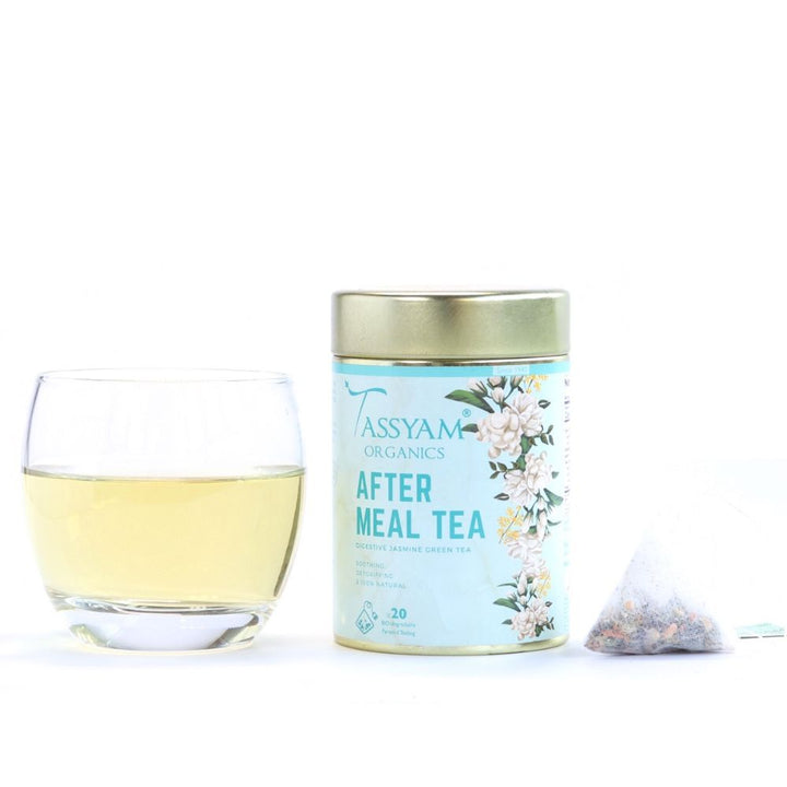 After Meal Digestive Jasmine Green Tea | Natural | Caffeine Free | 20 Tea Bags