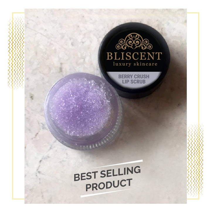 Berry Crush Lip Scrub | Gentle Exfoliator | Nourished & Soft Lips | 10 GM