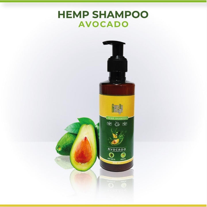 Detoxifying Hair Shampoo | Hemp & Avocado | Suitable For All Hair Type | 200 ML