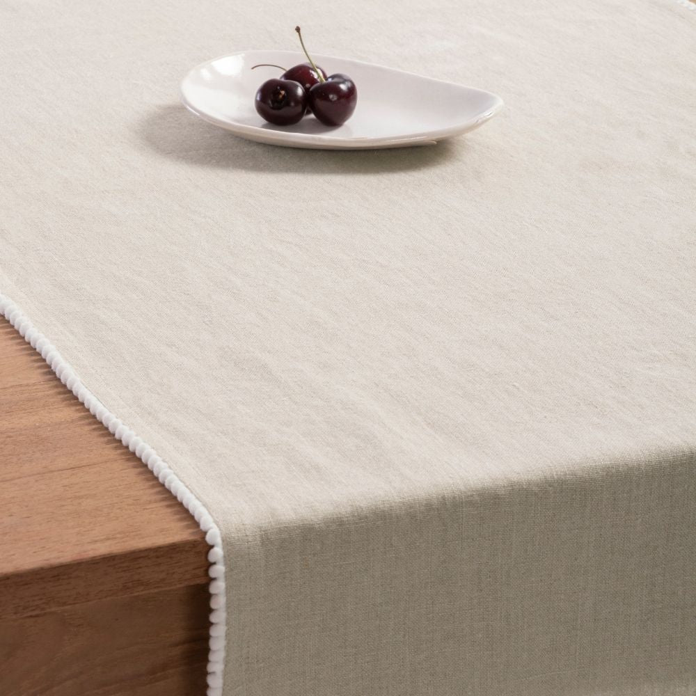 Pure Linen Table Runner | Easy wash & Soft Texture | Royal Vibe to Dining