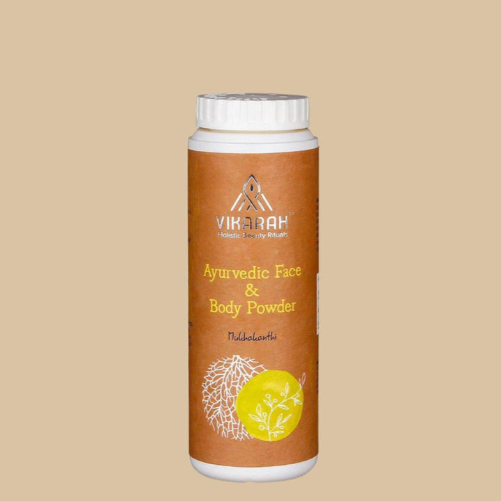 Ayurvedic Face & Body Powder | Ultra Smooth | Natural Prickly Heat Powder | 75 GM