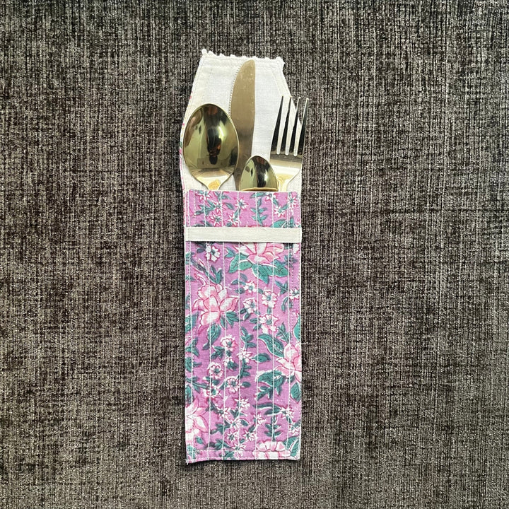 Cutlery Cover / Holder / Case | Travel Essential | Table Cutlery Wrap