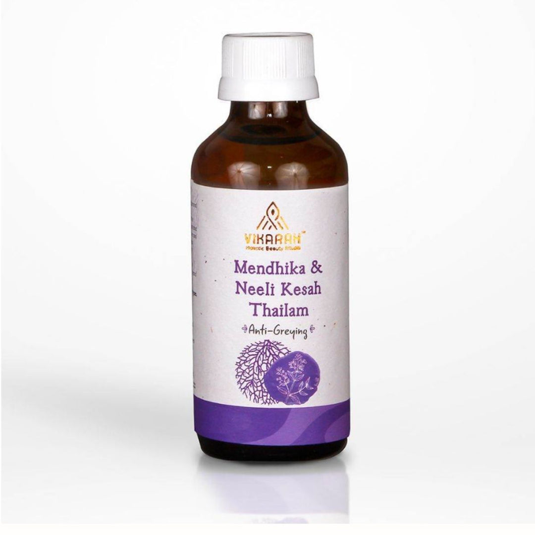 Henna And Indigo Hair Oil | Premature Greying & Aging Hair | Ayurvedic Hair Dye