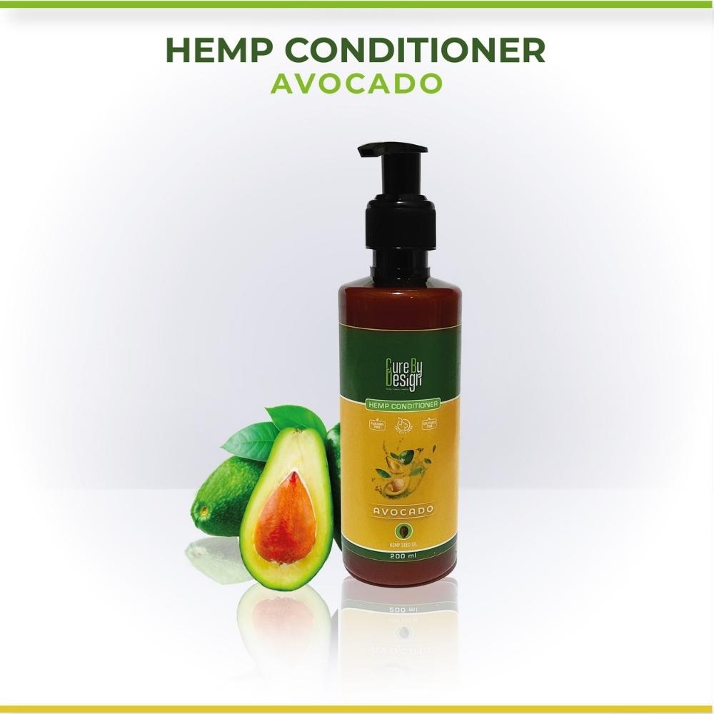 Hemp & Avocado Conditioner | Detoxifying | Plant Based | All Hair Type | 200 ML