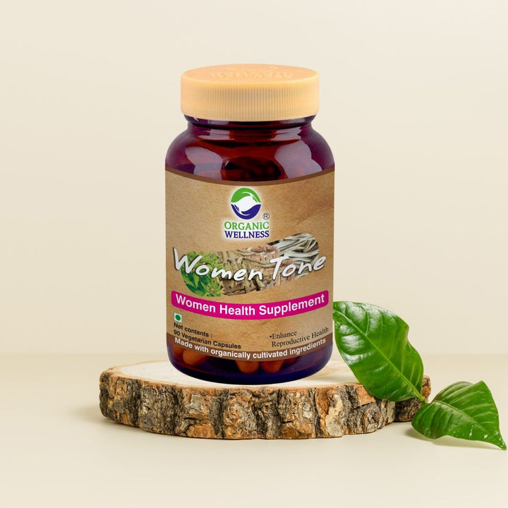 Women-Tone | Certified Organic | 100 % Vegan | Women Health Supplements | 90 Capsules