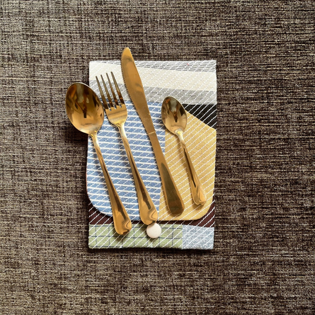 Cutlery Cover | Crafted For Travel And Lunch Box Essentials | Multi Colour