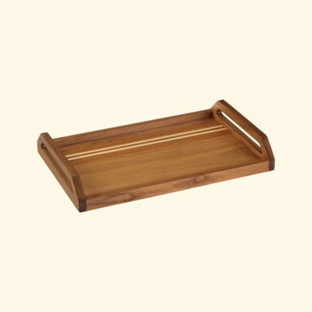 Grado Serving Tray | American Walnut Wood | Hand-Crafted | Medium -13 Inch