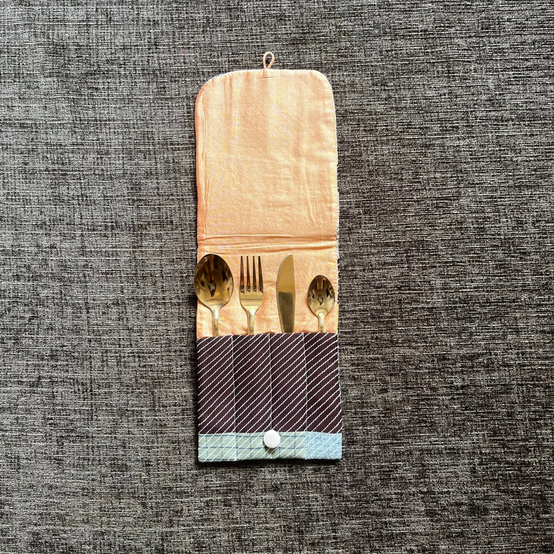 Cutlery Cover | Crafted For Travel And Lunch Box Essentials | Multi Colour