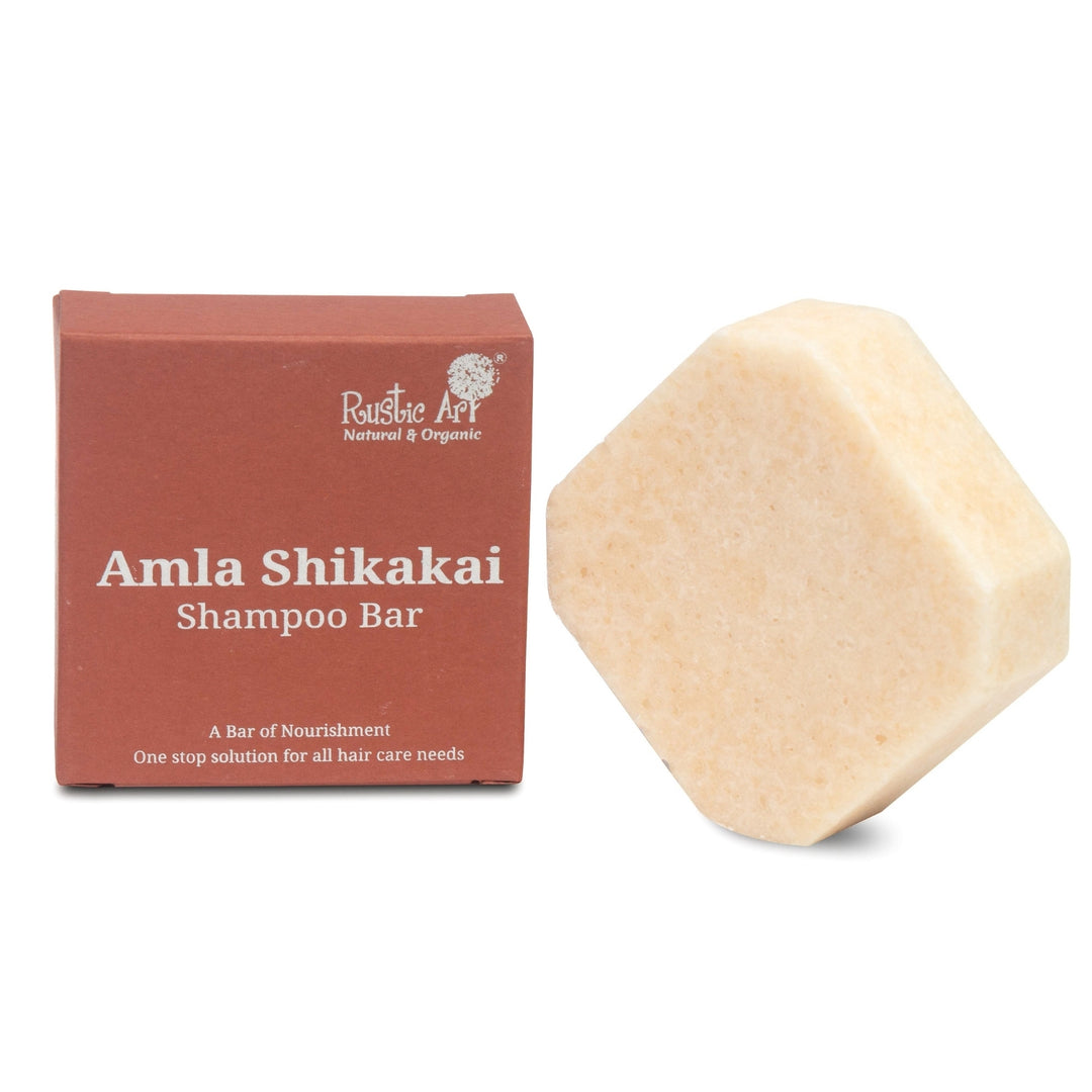 Amala Shikakai Shampoo Bar | Soap Free-Biodegradable | Deep Cleanse with Care 