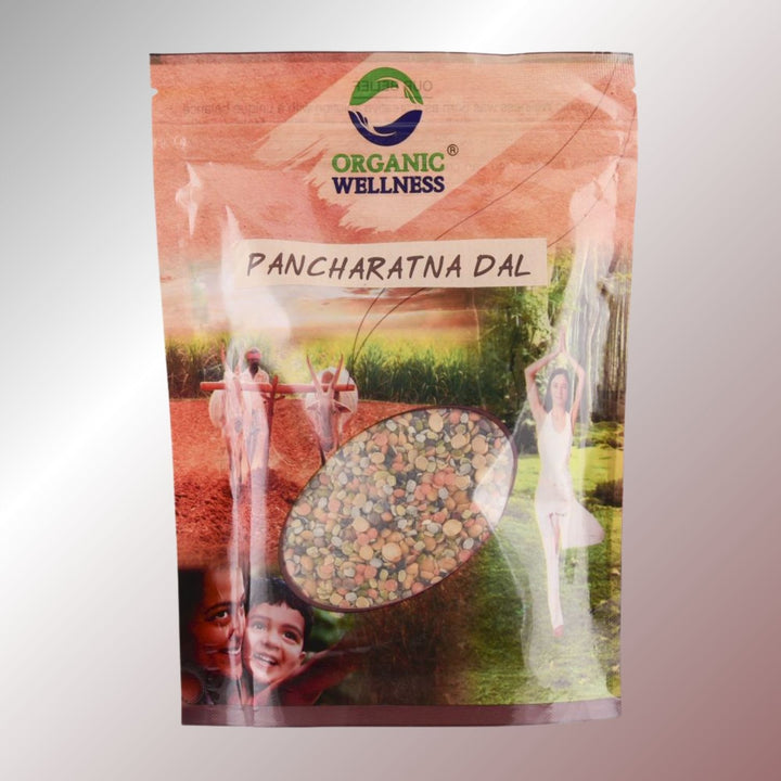 Organic Pancharatna Dal | High-Protein | 100% Organic & Unpolished | 450 GM