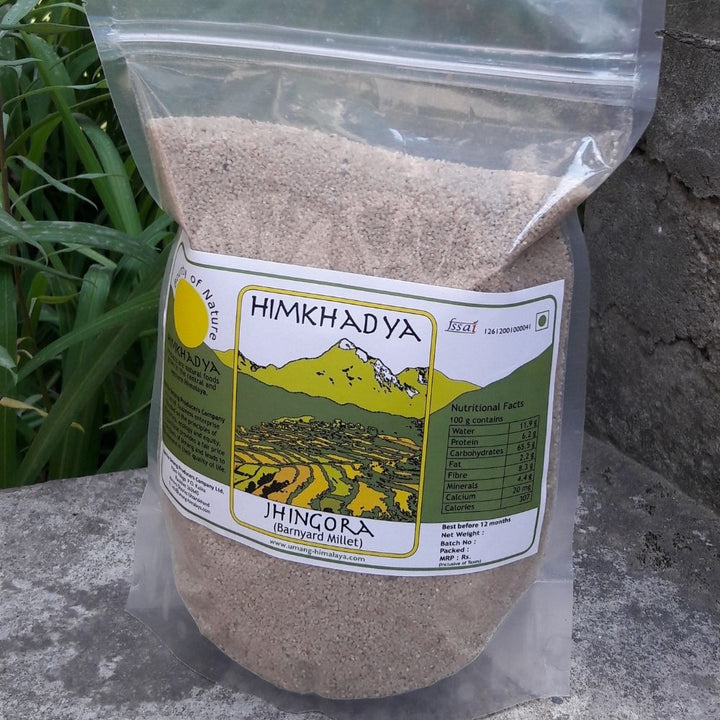 Jhangora / Barnyard Millet | Authentic Himalayan | 100% Natural and Organic | 1 KG