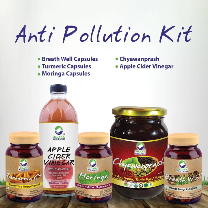 Anti-Pollution Kit | Certified Organic | 100 % Vegan | Disorders | Benefits | Pack of 5