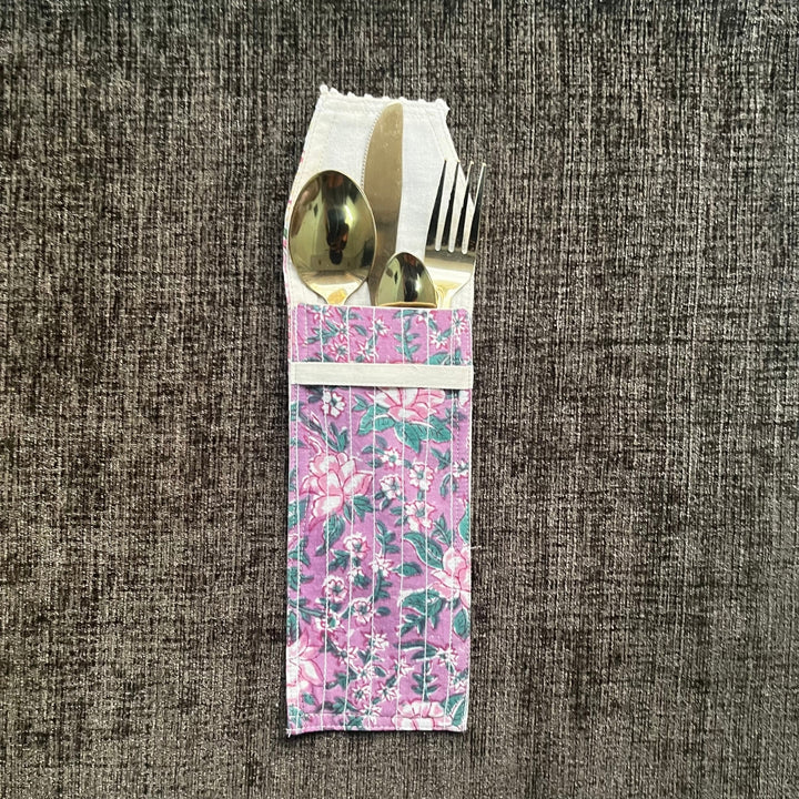 Cutlery Cover / Holder / Case | Travel Essential | Table Cutlery Wrap