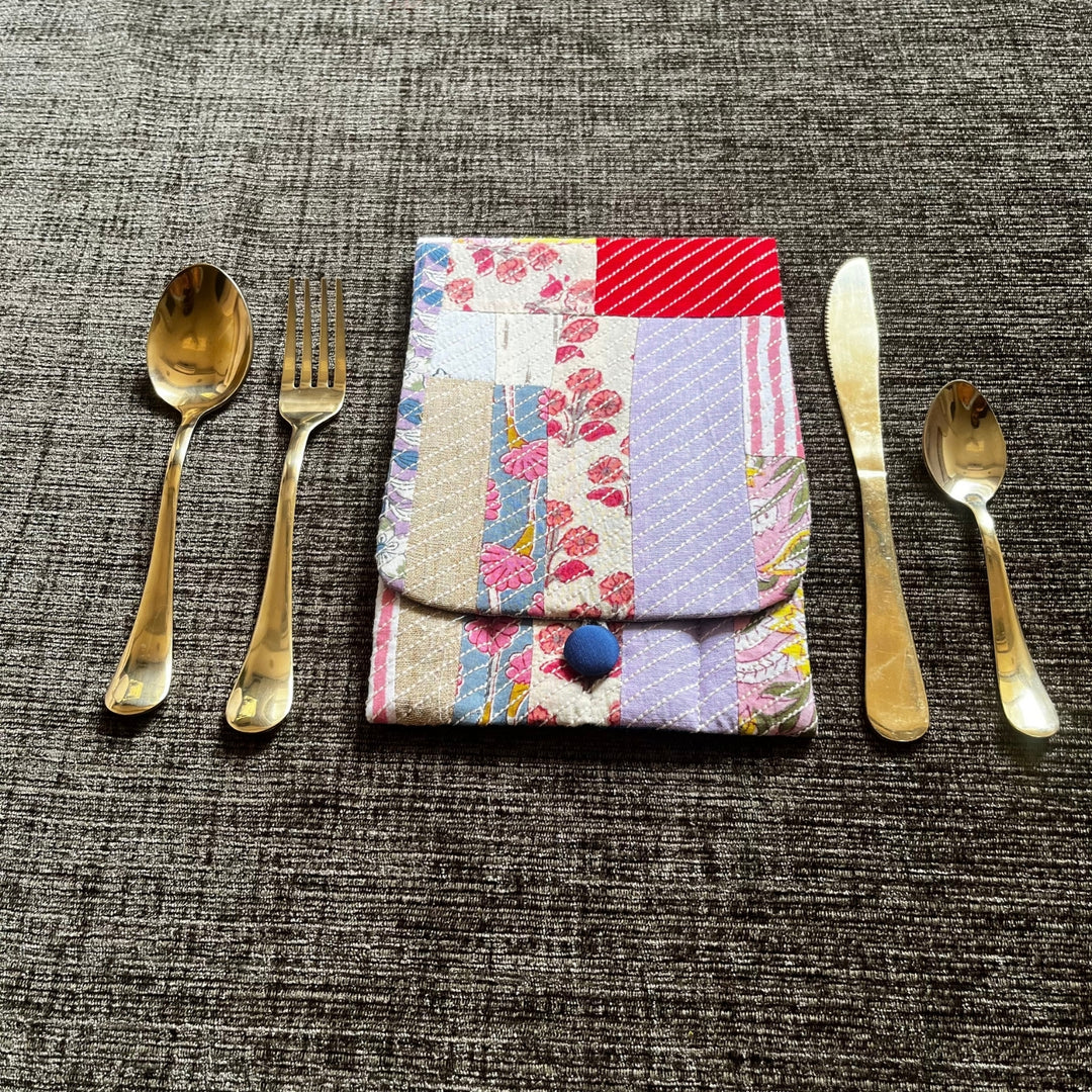 Table Cutlery Case | Hand-Crafted | Travel and Lunch Boxes Friendly