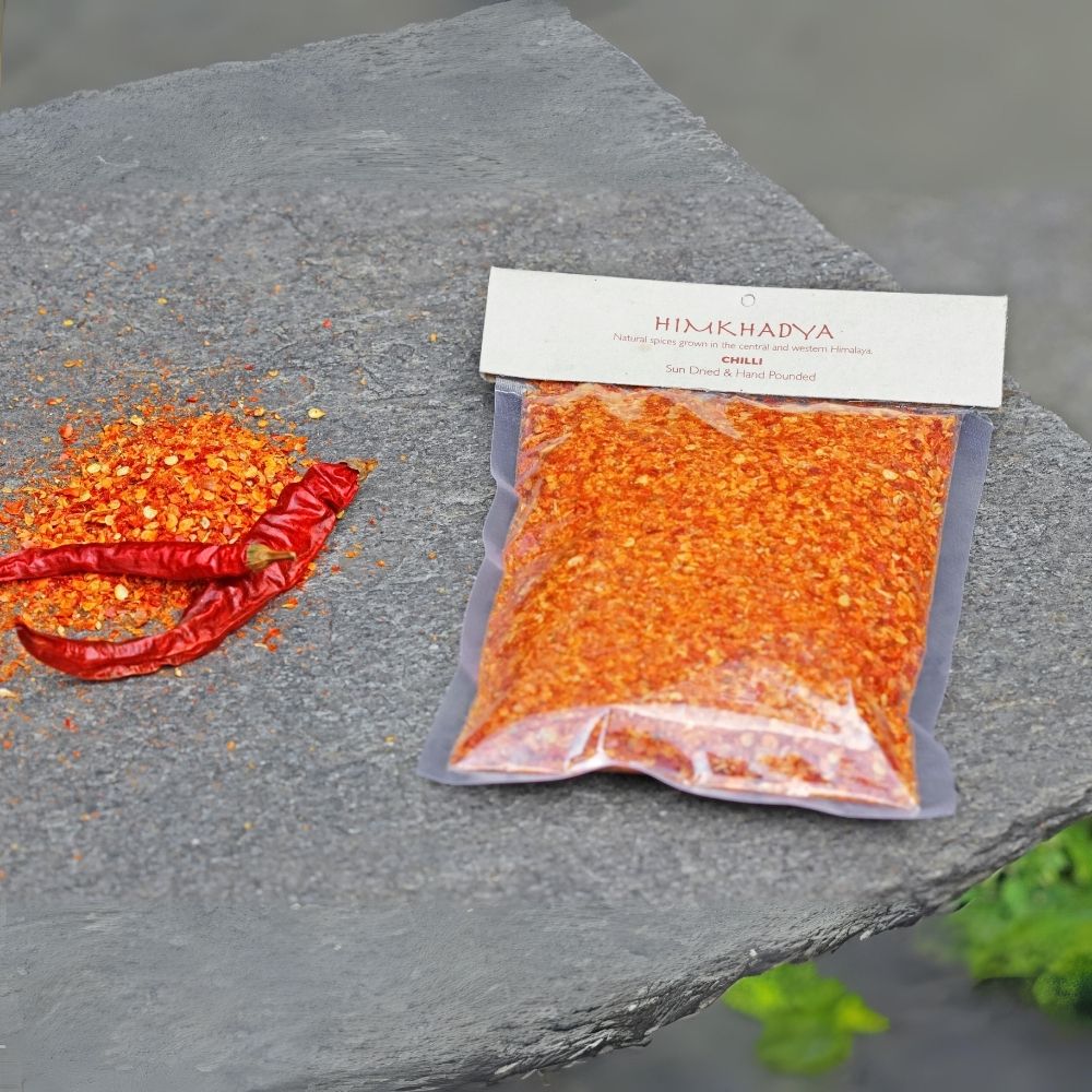 Himalayan Red Chilli Powder | Pure and Preservative Free | Gluten Free | 100 GM