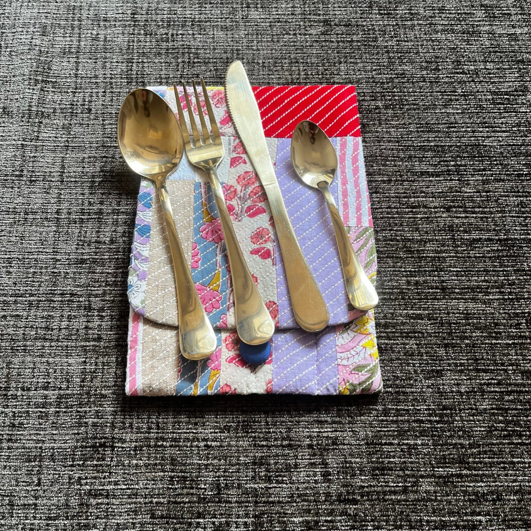 Table Cutlery Case | Hand-Crafted | Travel and Lunch Boxes Friendly