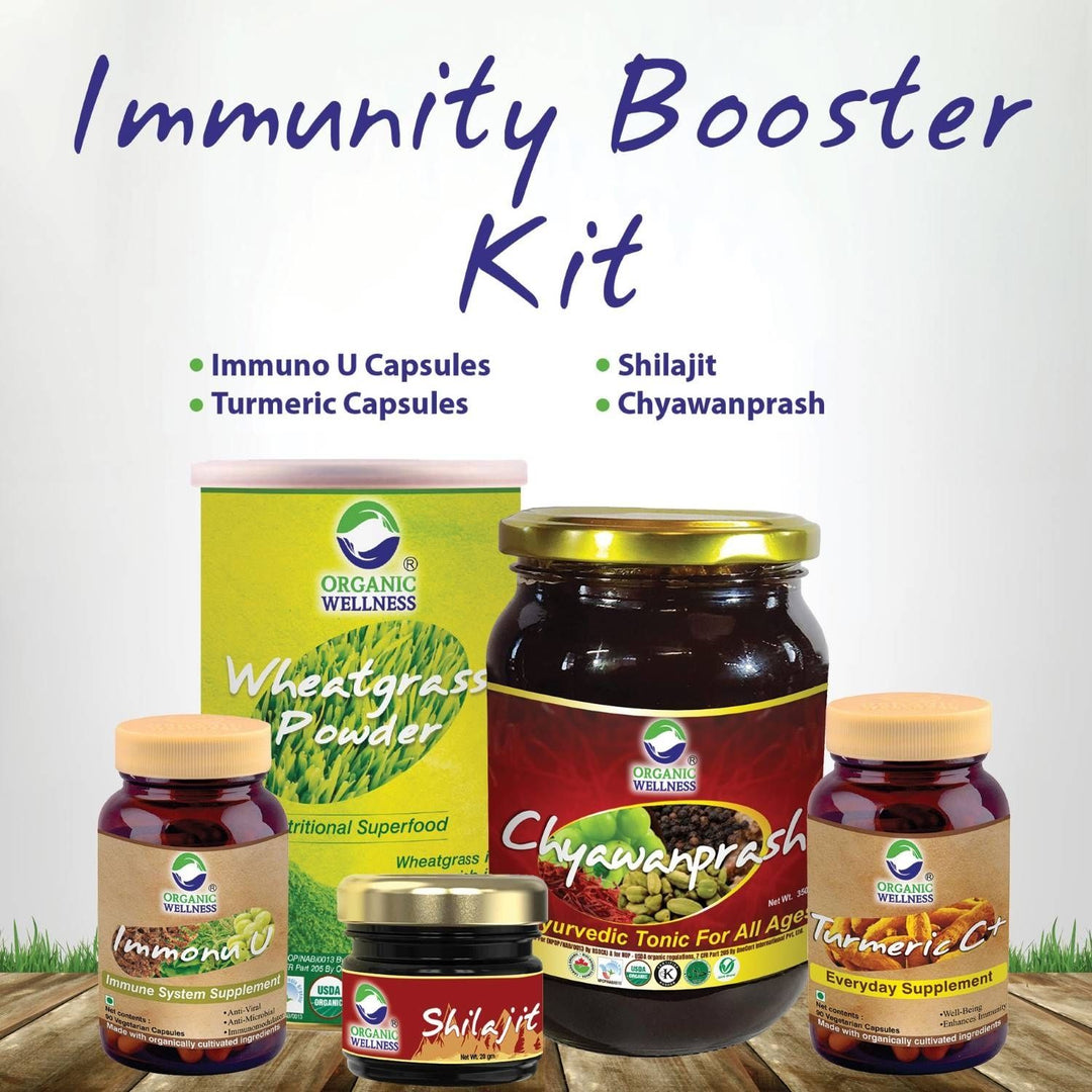 Immunity Kit | Certified Organic | 100 % Vegan | Disorders | Benefits | Pack of 5