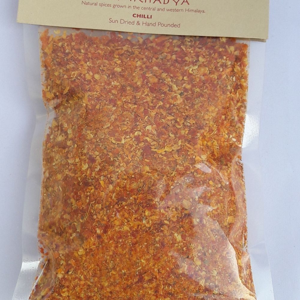 Himalayan Red Chilli Powder | Pure and Preservative Free | Gluten Free | 100 GM