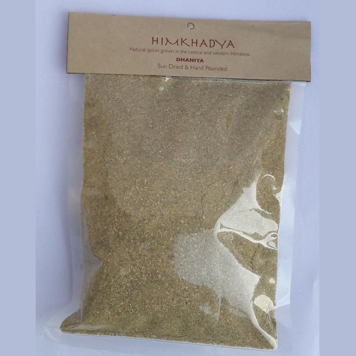 Dhania/Corriander Powder | Aromatic | Sun Dried | Authentic Himalayan | 100 GM