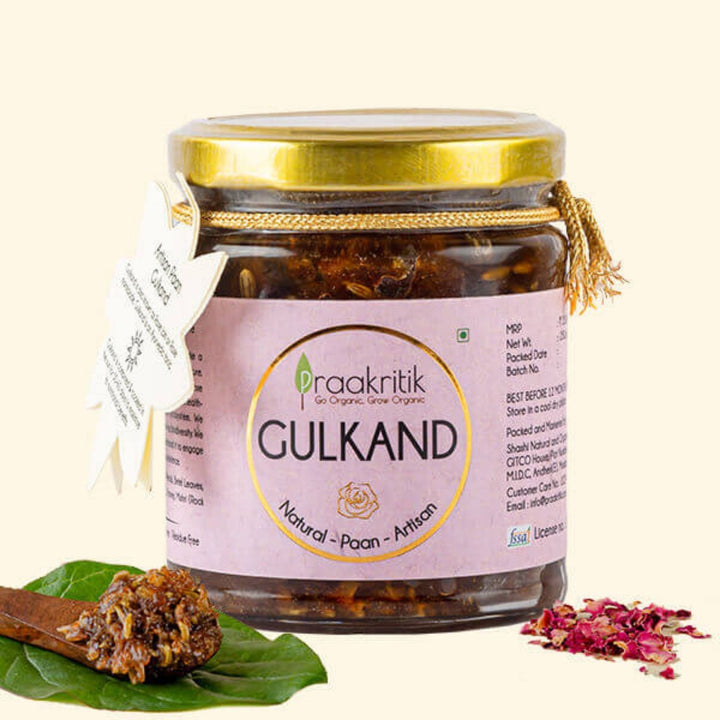 Organic Natural Paan Artisan Gulkand | Clear Skin & Digestive Health | 250 GM