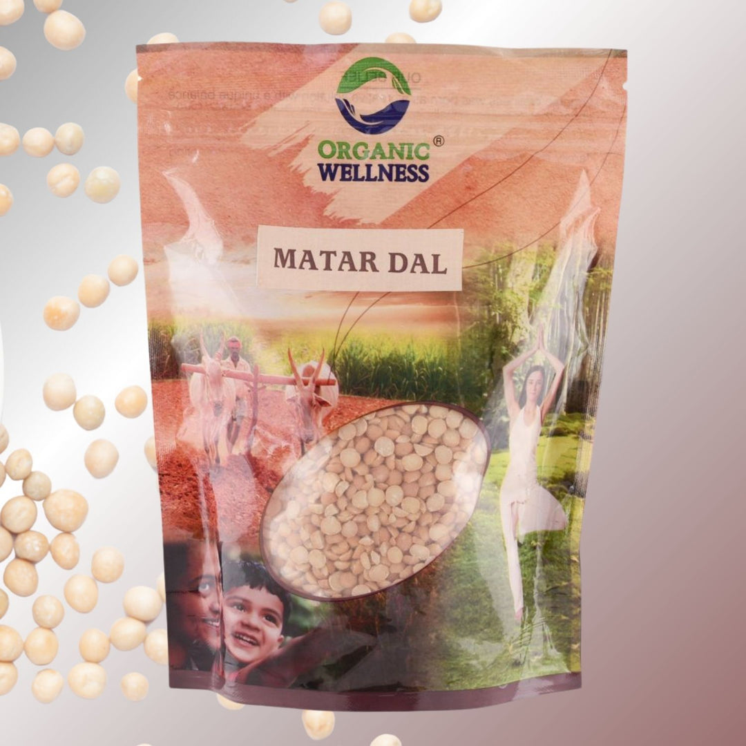 Matar Dal (Pea Dal) | Split & De-husked | 100% Natural & Unpolished | 450 GM