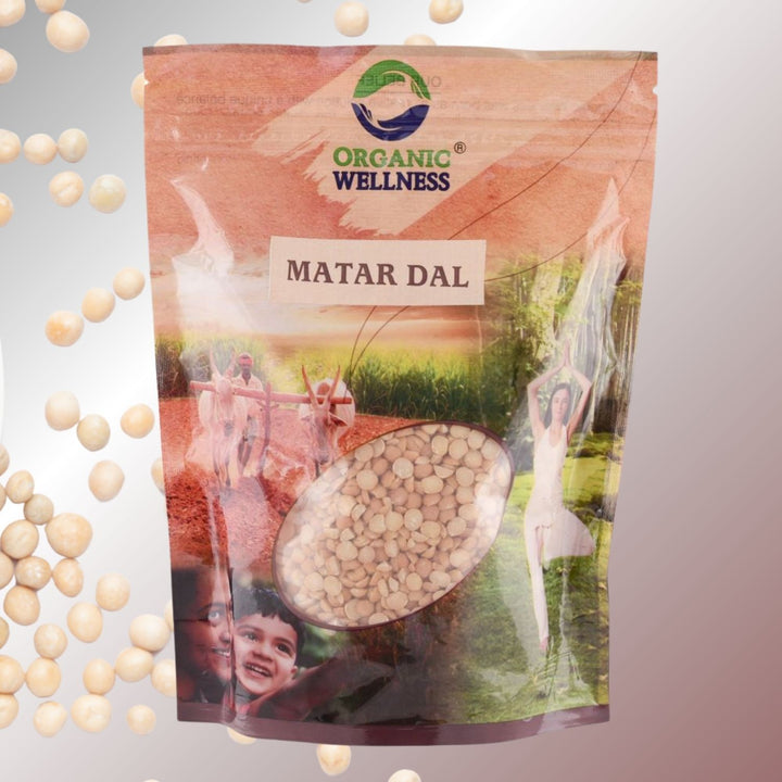 Matar Dal (Pea Dal) | Split & De-husked | 100% Natural & Unpolished | 450 GM