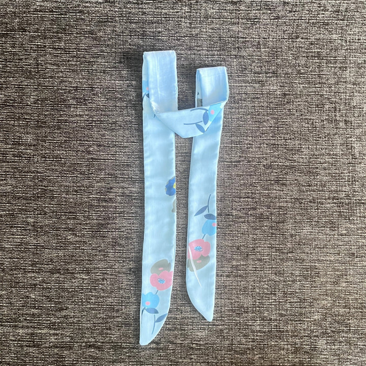 Free Size Headband For Women | Tie-it-Yourself | Ice Blue | Easy Wear