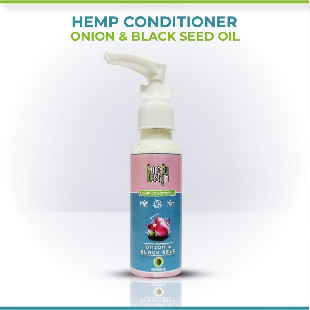 Hemp, Onion & Black Seed Oil Conditioner | Hair Fall Control | All Hair Type | 50 ML