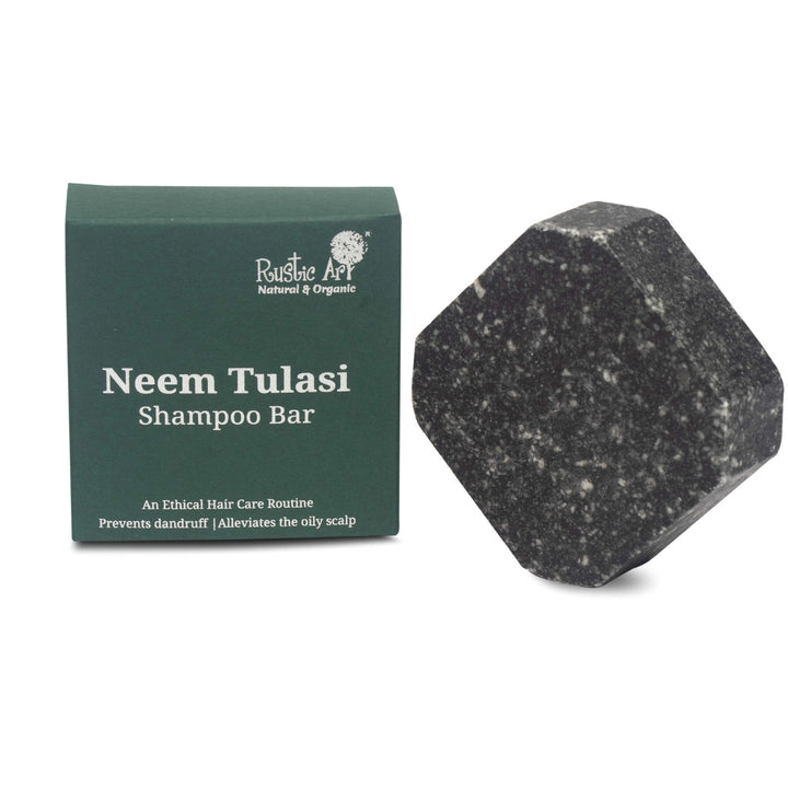 Neem Tulsi Shampoo Bar | Protect-Repair | Anti Dandruff | Gentle for Scalp