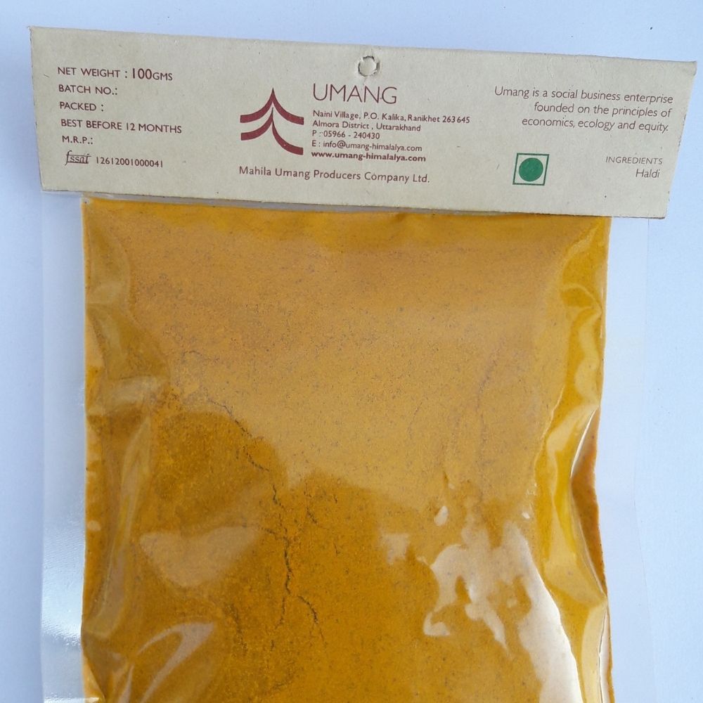 Turmeric/Haldi Powder | Flavourful & Aromatic | Health Giving | Pure & Organic | 100 GM